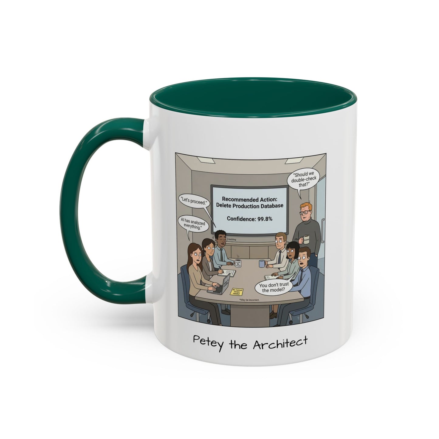 In AI We Trust Coffee Mug — Funny Tech Lover Gift (11oz & 15oz)