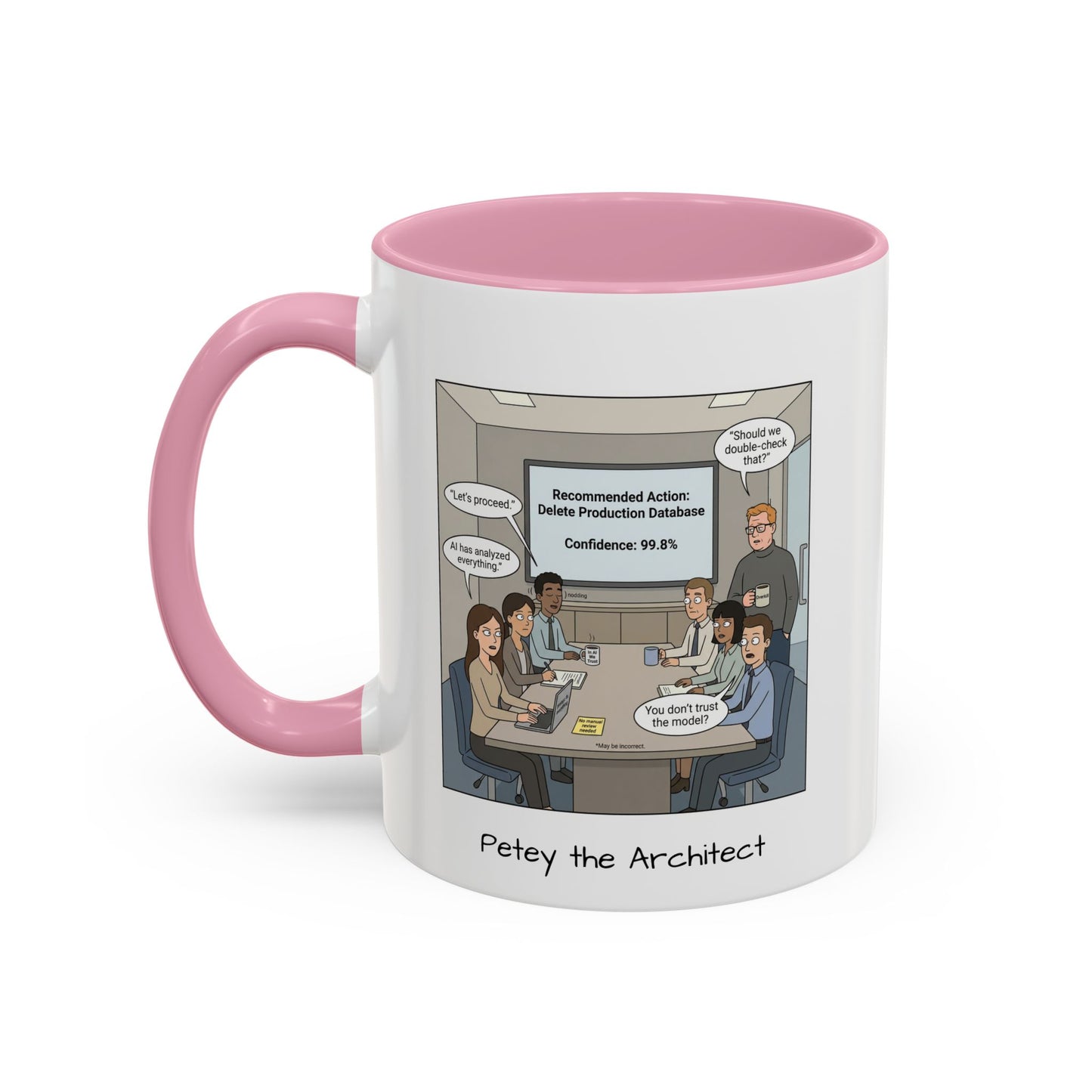 In AI We Trust Coffee Mug — Funny Tech Lover Gift (11oz & 15oz)