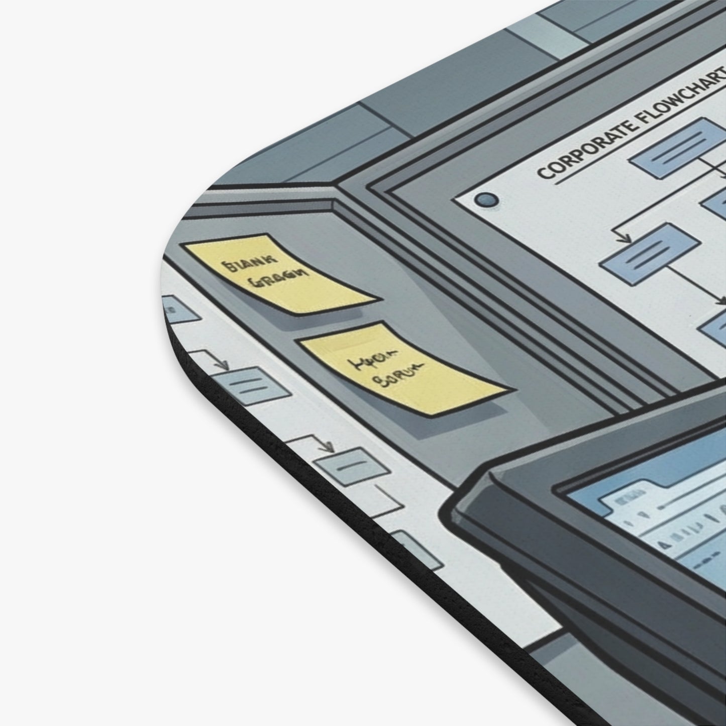 Petey the Architect Desk Mouse Pad