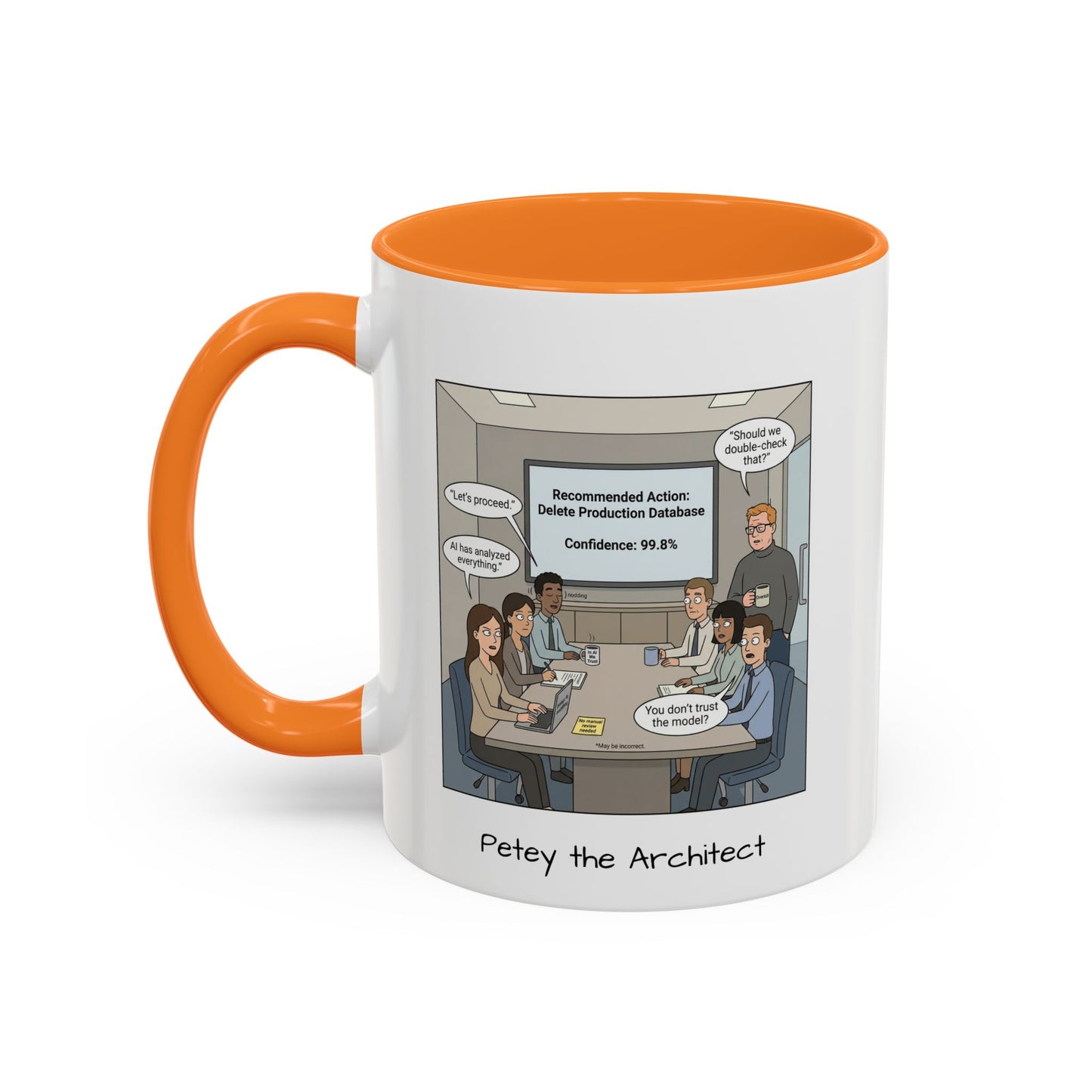 In AI We Trust Coffee Mug — Funny Tech Lover Gift (11oz & 15oz)
