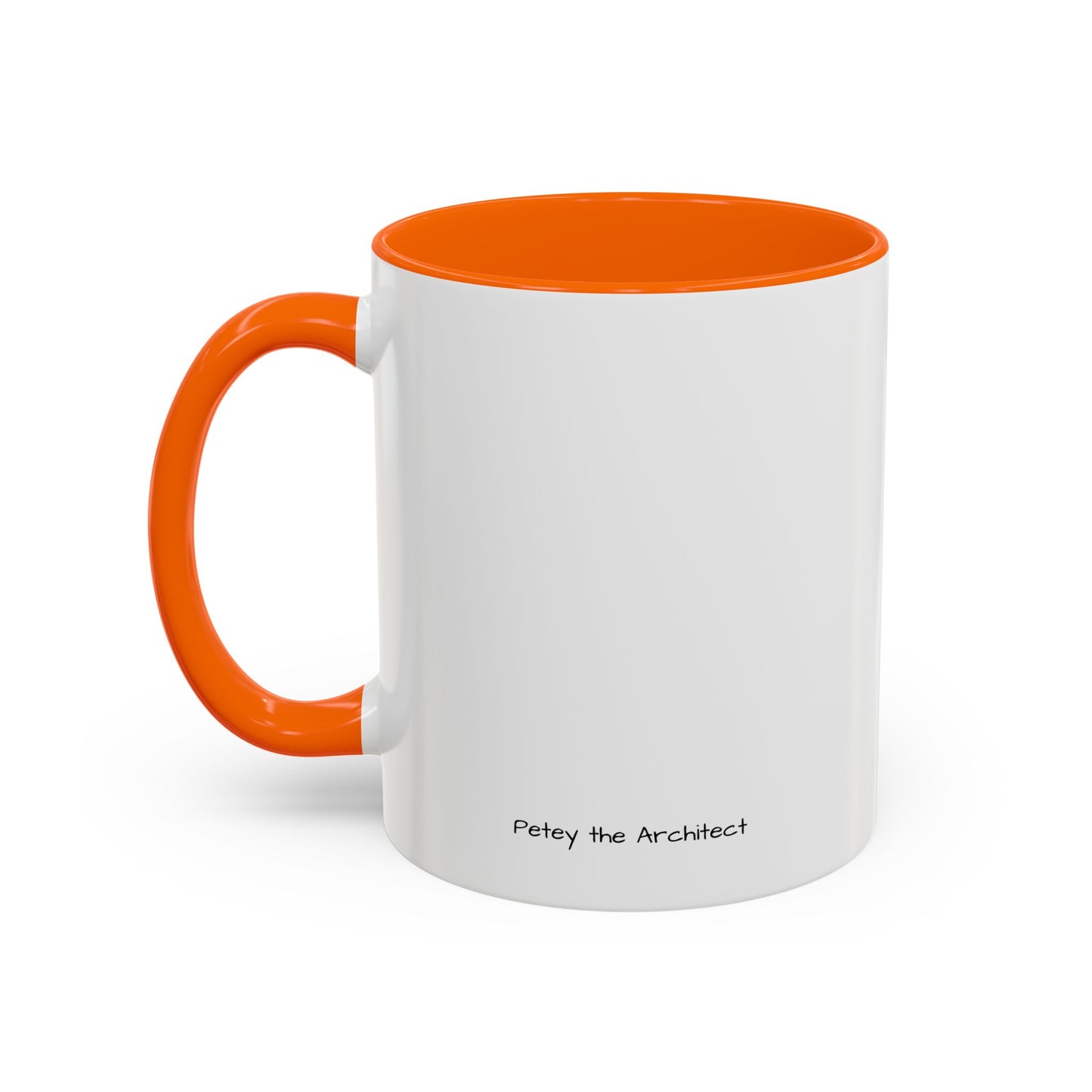 Purpose Over Position Accent Coffee Mug – Motivational Office Gift